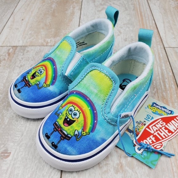 Vans X SpongeBob Slip On Velcro Imaginaaat… - Picture 12 of 13